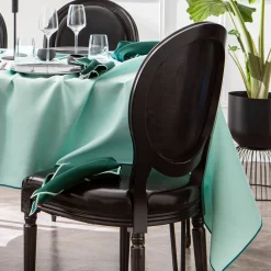 Degrenne Mint Green Cotton & Linen Shades