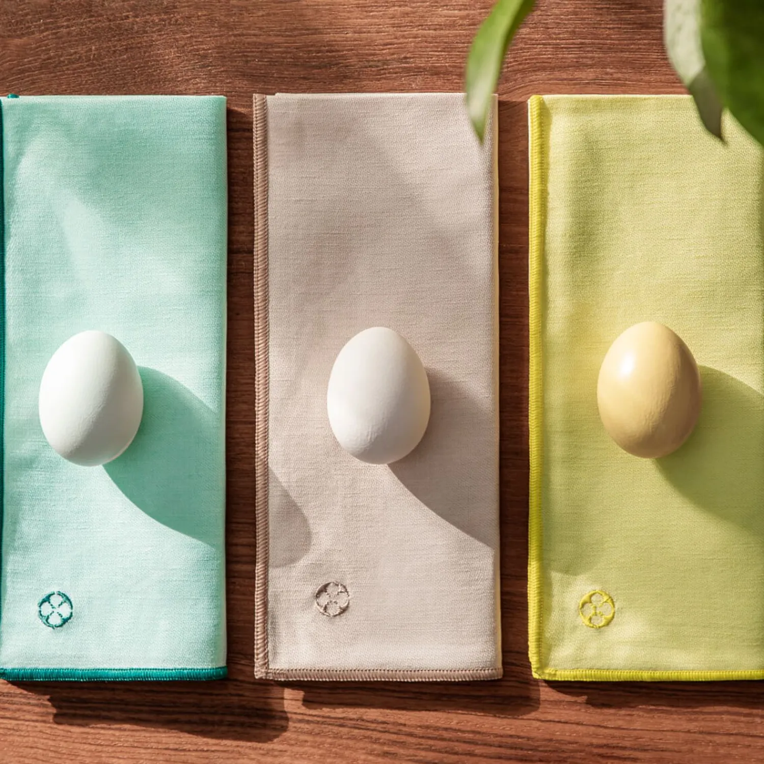 Degrenne Pale Yellow Cotton & Linen Shades