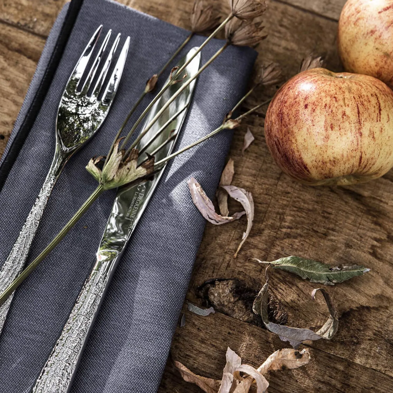 Degrenne Shades Cotton & Linen Gray