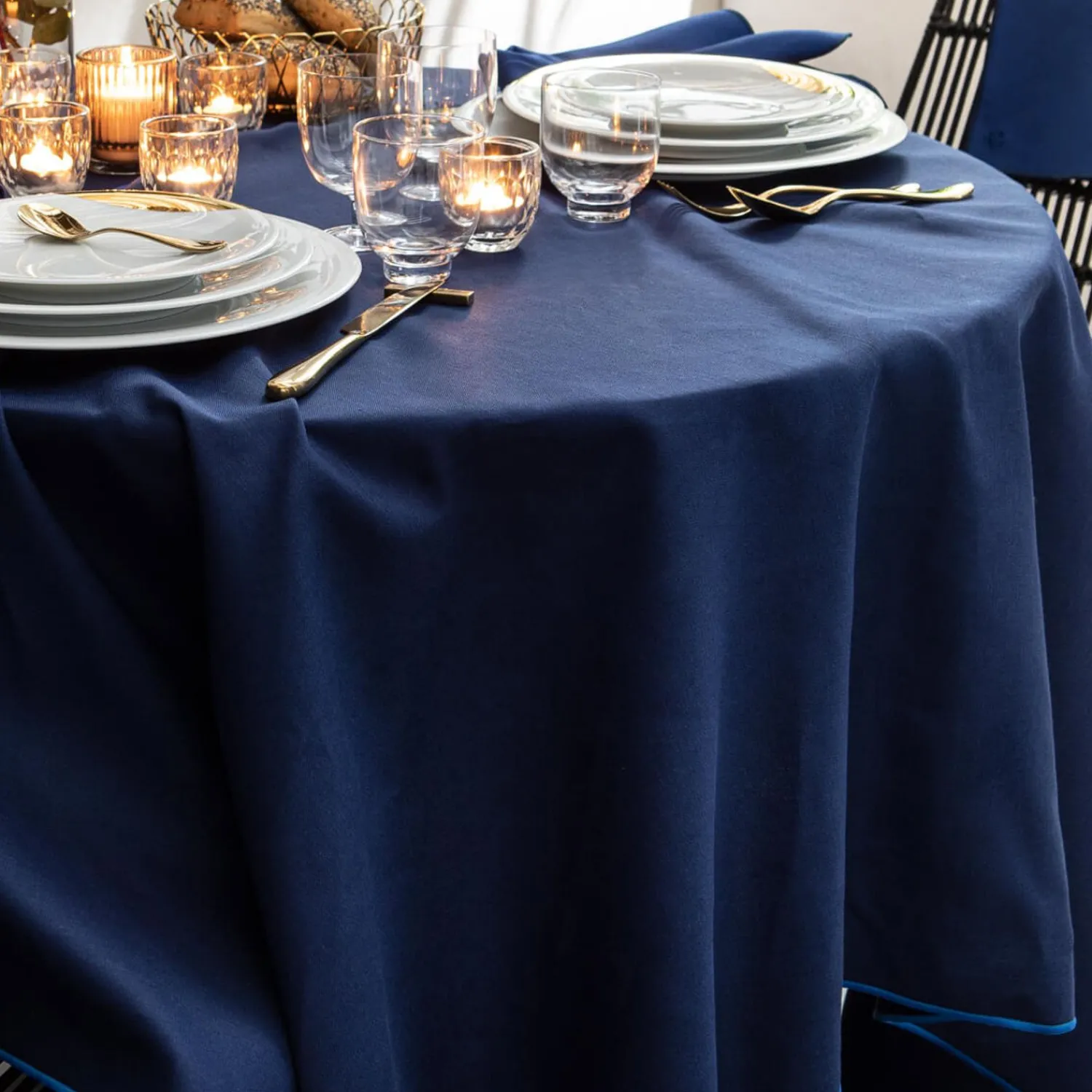 Degrenne Shades Cotton & Linen Midnight Blue