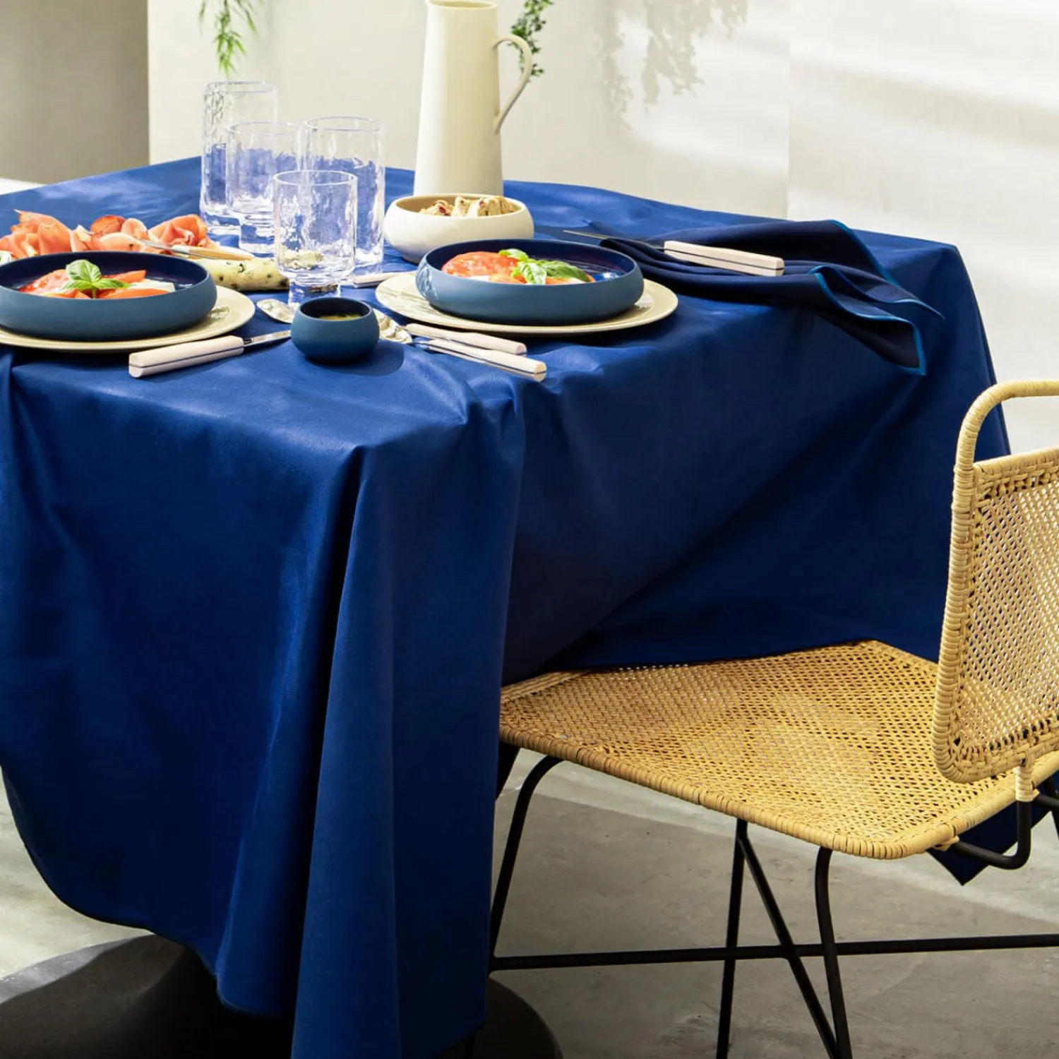 Degrenne Shades Cotton & Linen Royal Blue