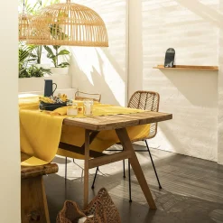 Degrenne Sunflower Yellow Cotton & Linen Shades