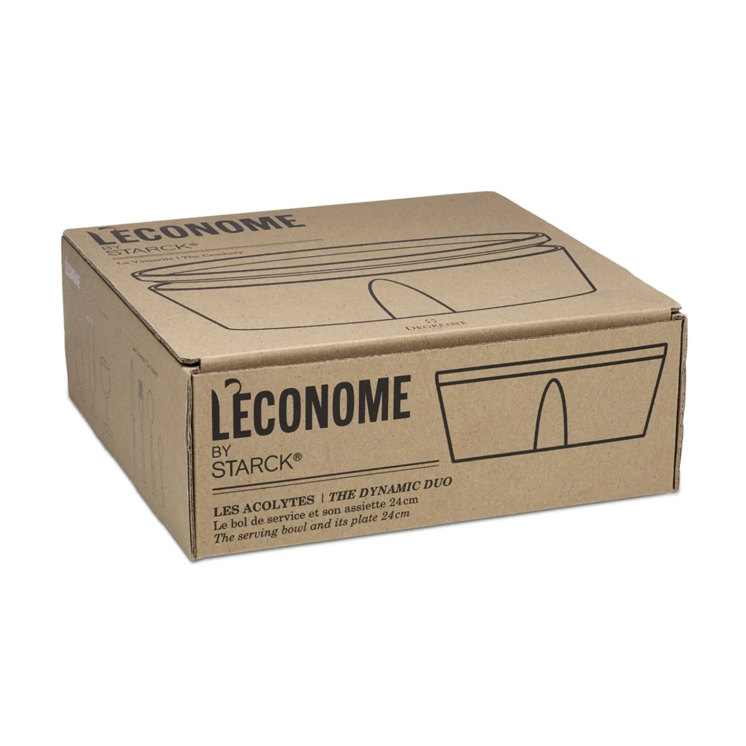 Degrenne The White Economer's Crockery
